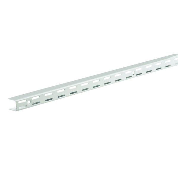 Rubbermaid 1 in. H X .9 in. W X 25 in. L Steel Wall Mount Upright, PK10 3Q73-00-WHT - main